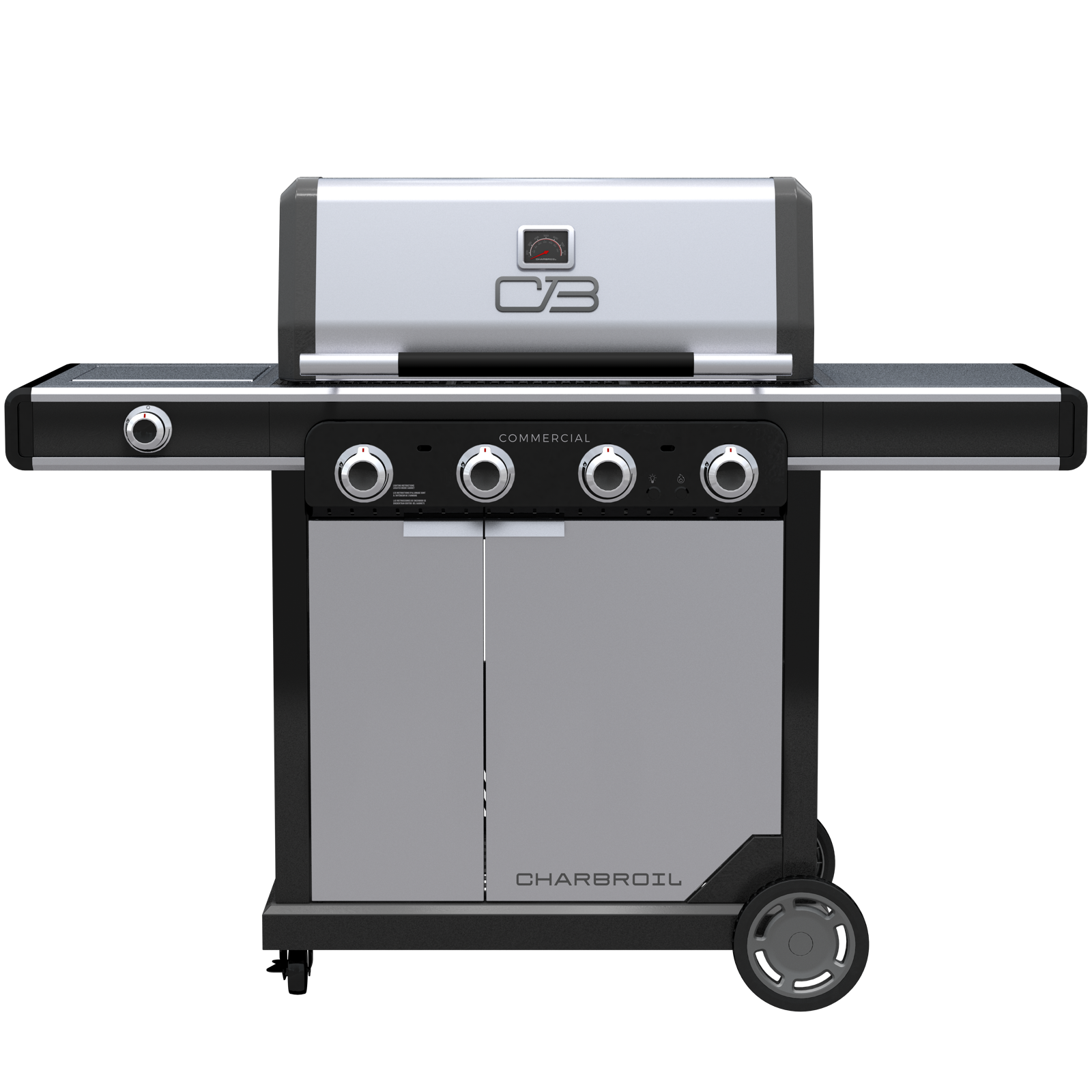 Char-Broil Commercial Series 4-Burner Gas Grill & Griddle