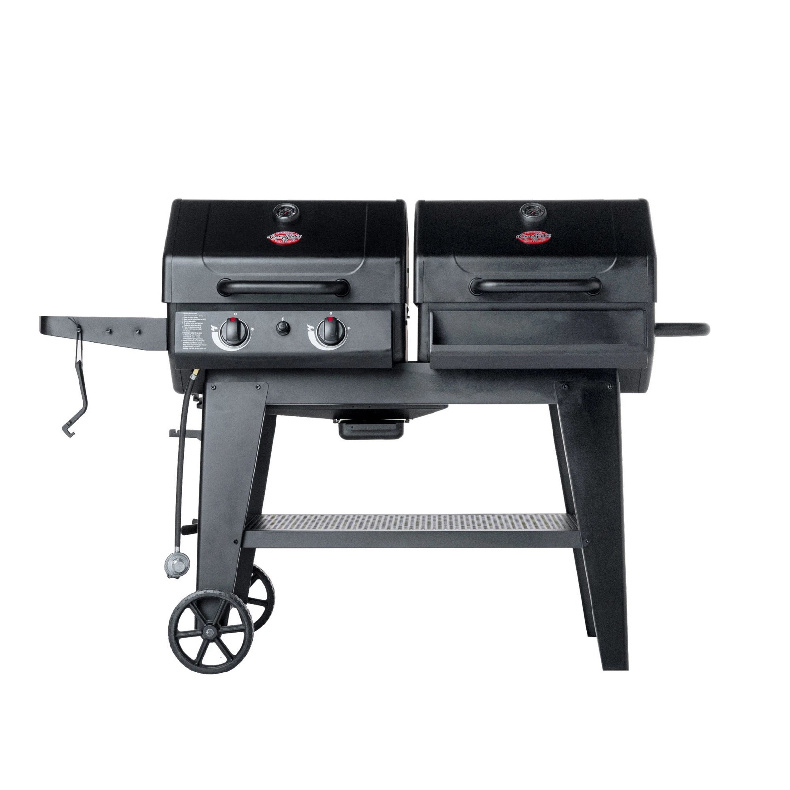 Char-Griller FlexFuel Plus Grill, Griddle and Smoker
