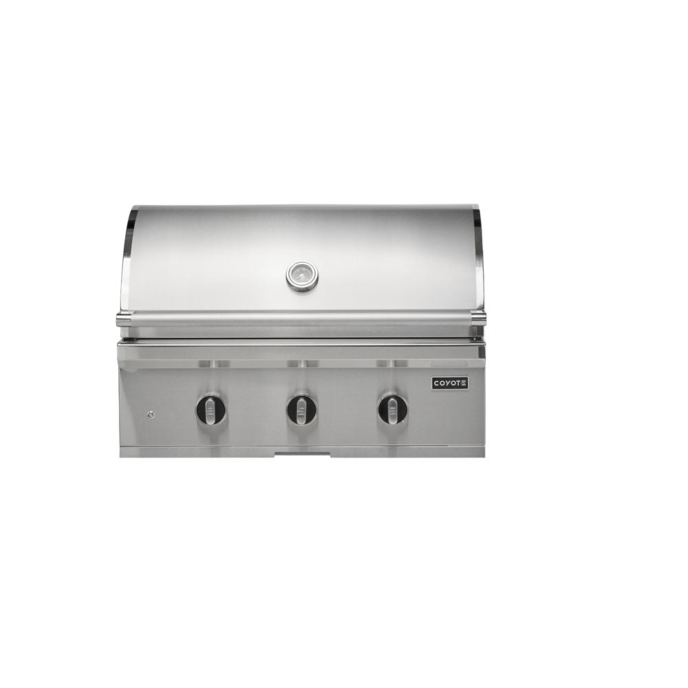 Coyote C-Series 34-Inch 3-Burner Built-In Gas Grill