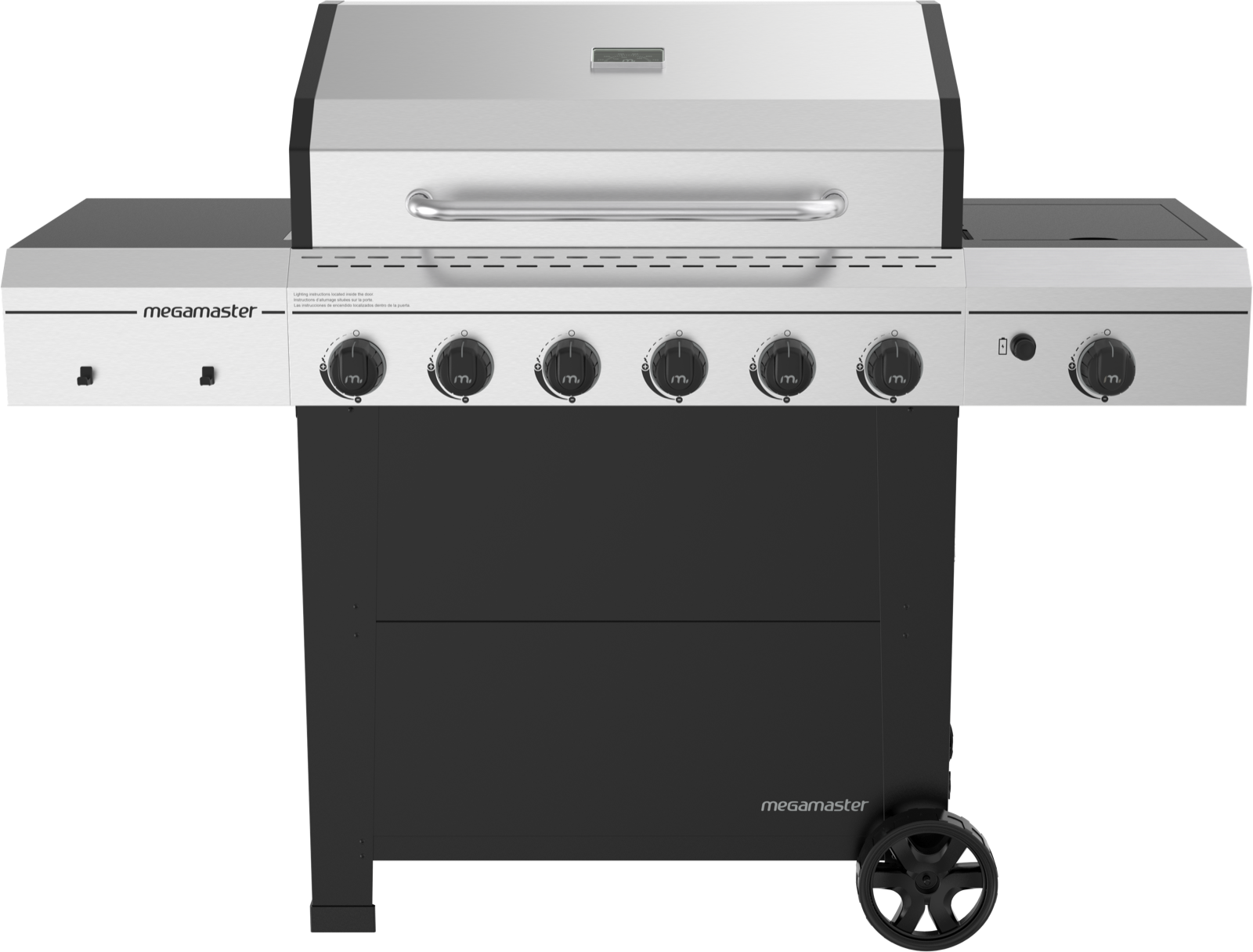 Megamaster 6-Burner with Side Burner