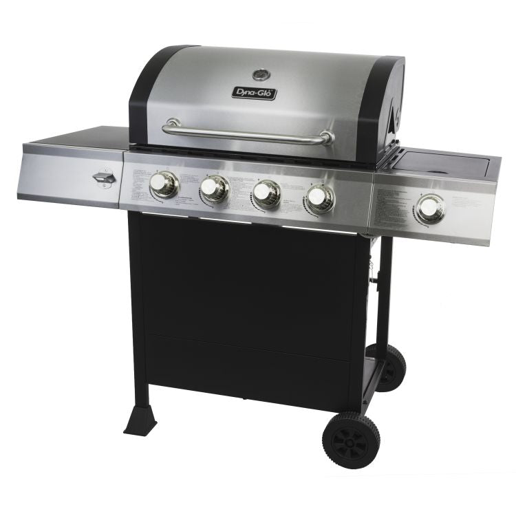 Dyna-Glo 4-Burner Open Cart Propane Gas Grill